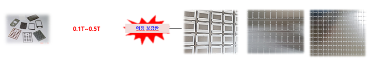 에칭 Cu 보강판 (형상 가공)